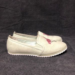 Bar lll Opal Mint Flamingo Flats